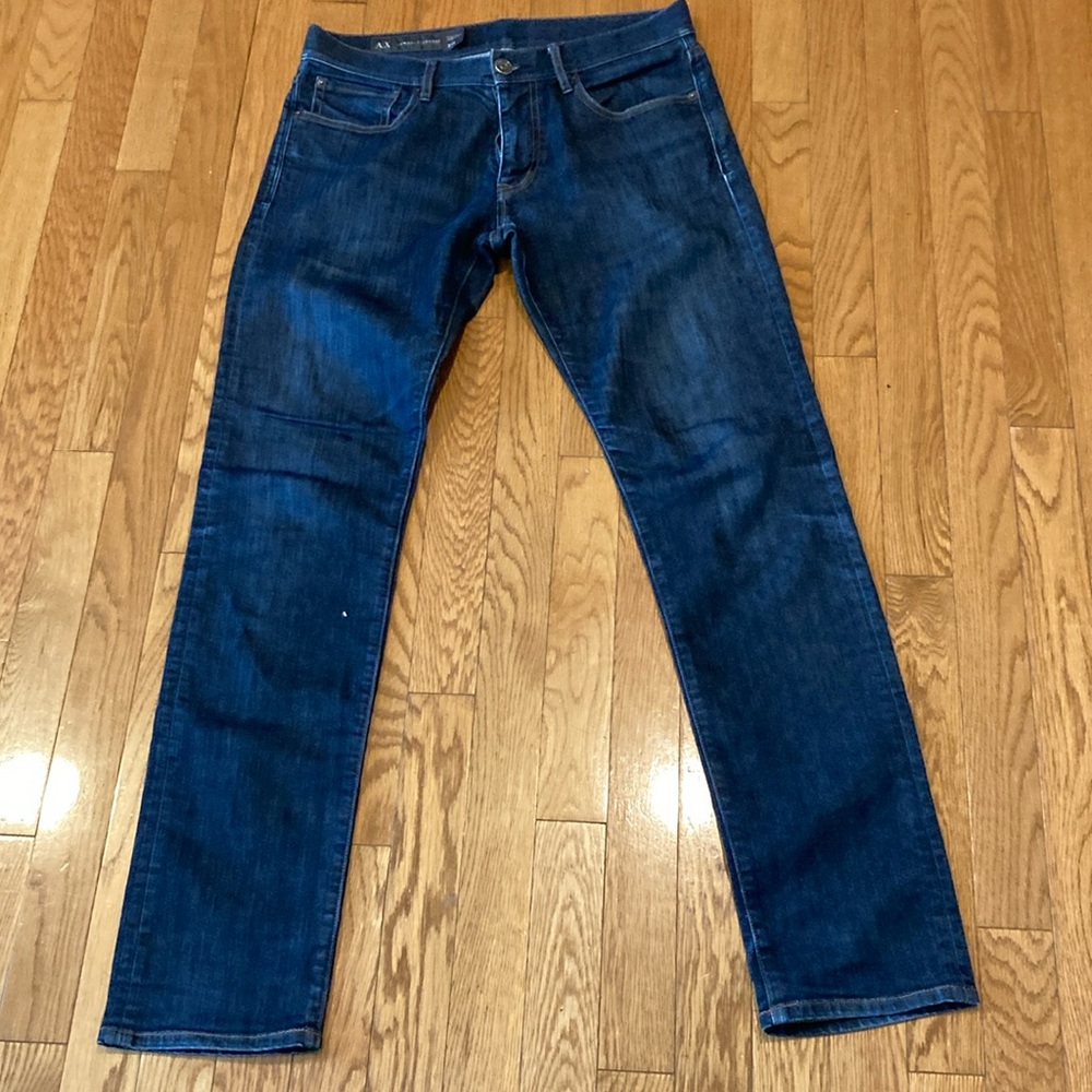 Armani exchange excellent condition dark blue man’s jeans